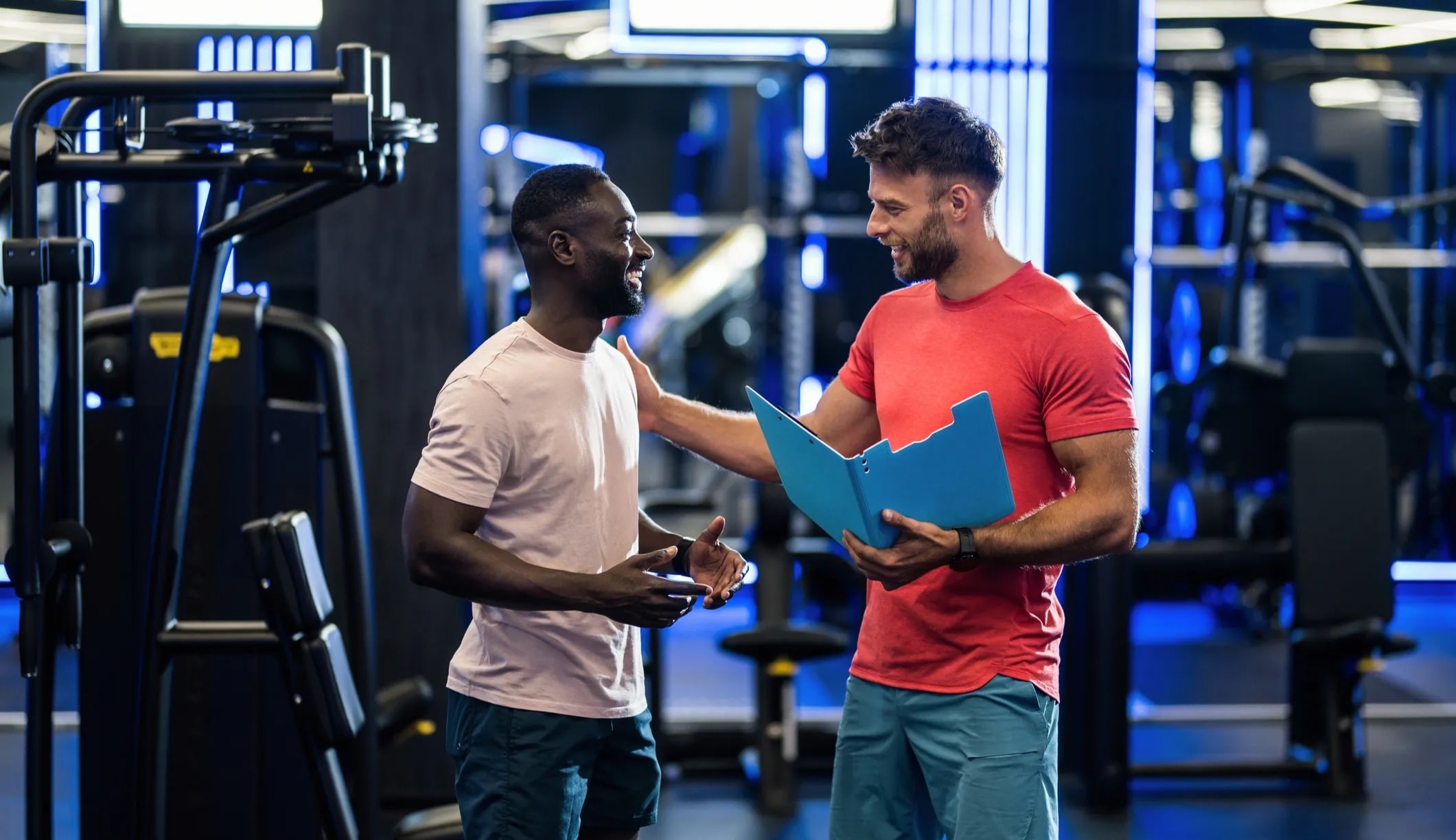 gyms & fitness business owner at work